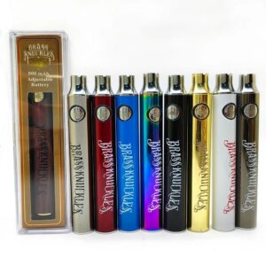 【YE VAPE】BRASS KNUCKLES Adjustable Vape Pen Battery 510主機 飛行桿 霧化器
